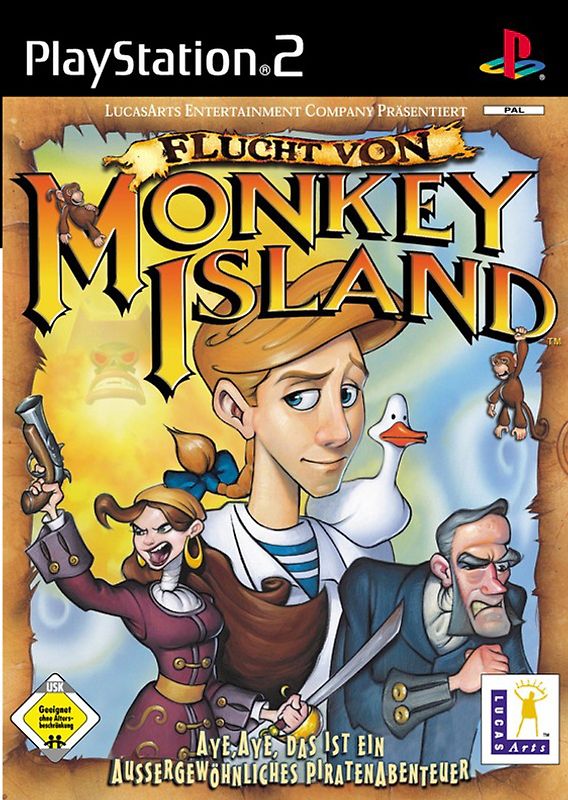 Flucht von Monkey Island PlayStation 2