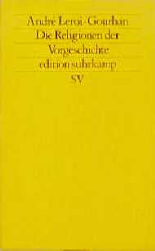 Die Religionen der Vorgeschichte
