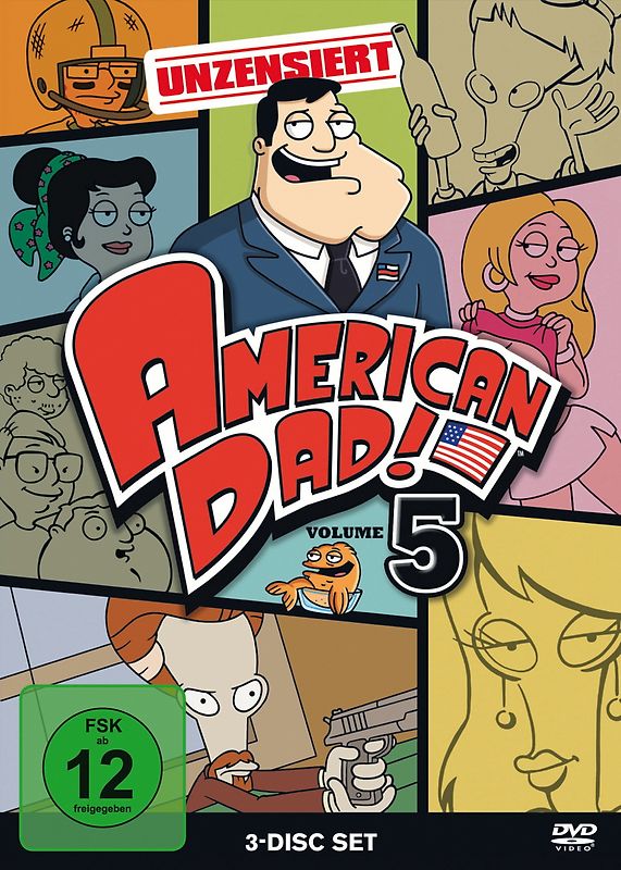 American Dad - Volume 5 [3 DVDs] DVD