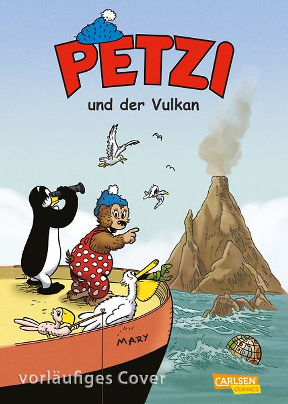 Petzi - Der Comic 1: Petzi und der Vulkan