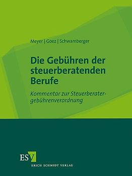 Die Gebühren der steuerberatenden Berufe - Einzelbezug