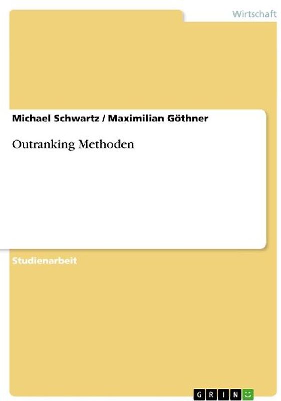 Outranking Methoden