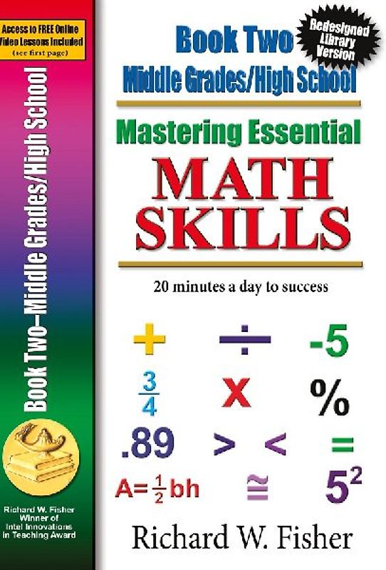 Mastering Essential Math Skills, Book 2, Middle Grades/High School