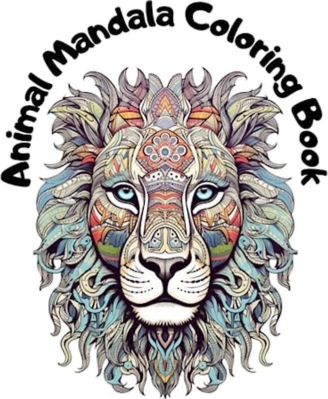 Animal Mandala Color Book