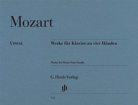 Werke für Klavier zu vier Händen - Wolfgang Amadeus Mozart