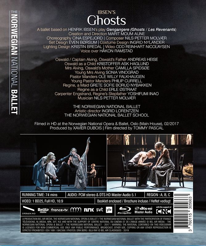 Ghosts [Blu-ray] Blu-ray Disc