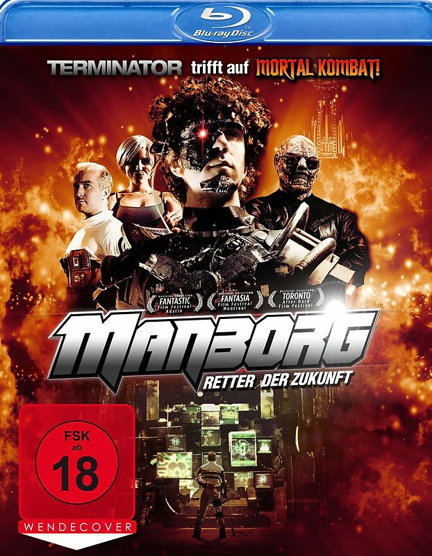 Manborg - Retter der Zukunft Blu-ray Disc