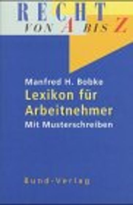 Lexikon für Arbeitnehmer