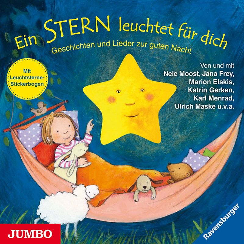 Ein Stern leuchtet für dich.. Geschichten und Lieder zur guten Nacht