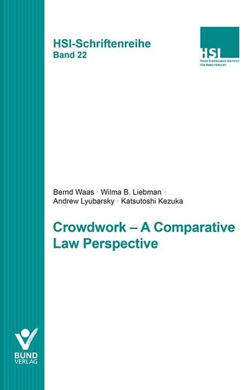 Crowdwork – A Comparative Law Perspective