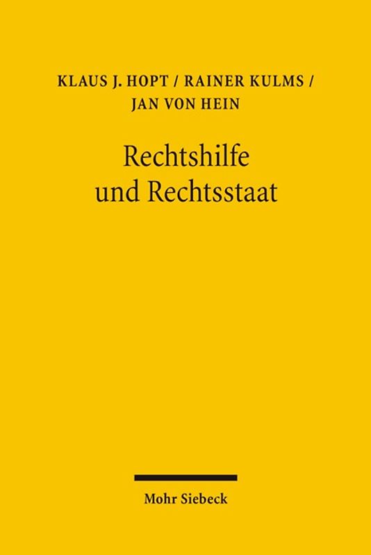 Rechtshilfe und Rechtsstaat