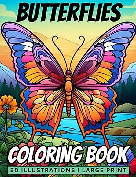 Butterflies Coloring Book