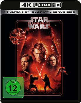 Star Wars: Episode III - Die Rache der Sith [inkl. 2 Blu-rays] 4K Ultra HD Blu-ray