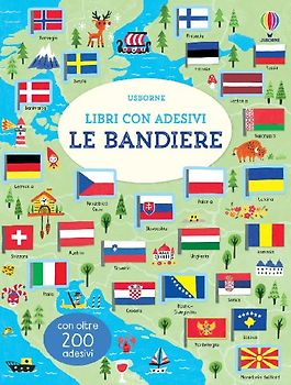 Le bandiere. Con adesivi