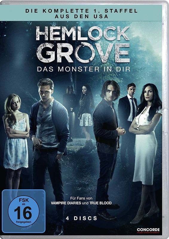 Hemlock Grove - Das Monster in Dir [4 DVDs] DVD