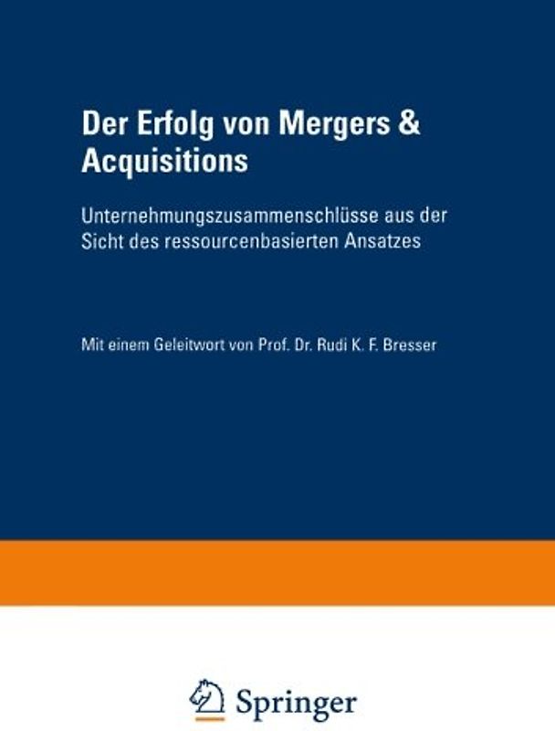 Der Erfolg von Mergers & Acquisitions