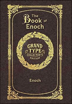 Large Print - The Book of Enoch - Grand Type Collector's Edition - Matte Hardcover with Dust Jacket