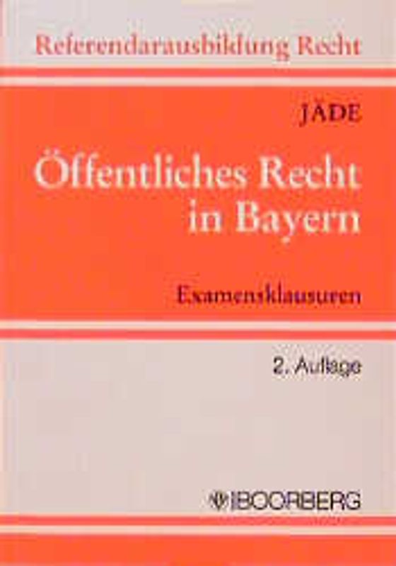 Öffentliches Recht in Bayern