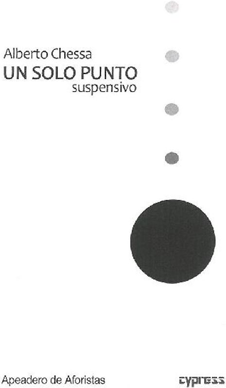 Un solo punto suspensivo : Bordones