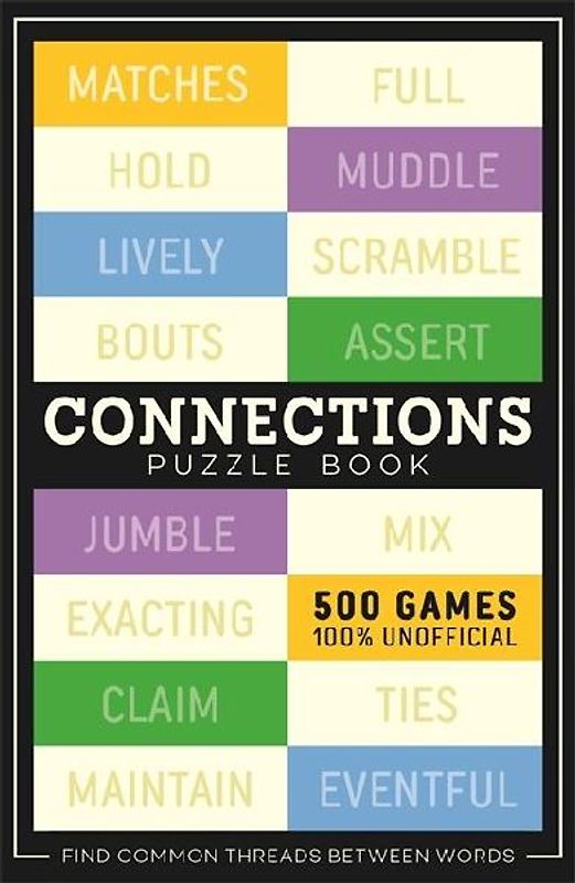 Connections Puzzle Book