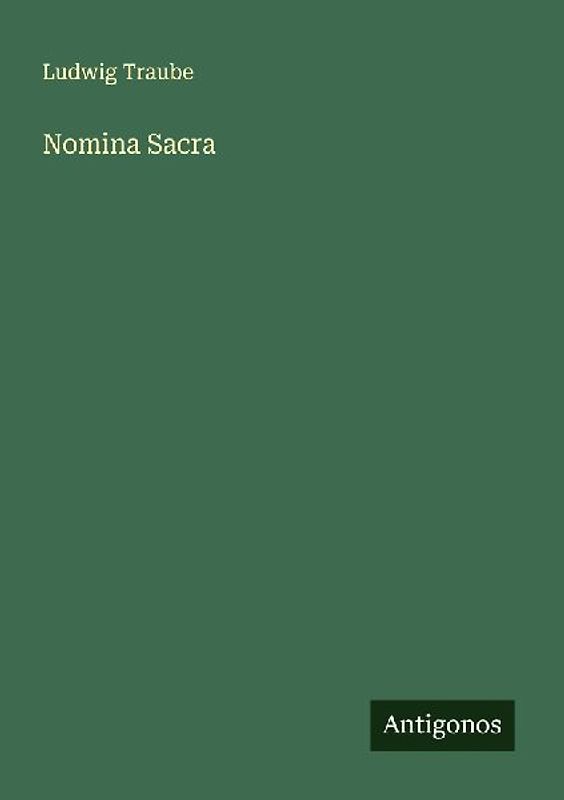 Nomina Sacra