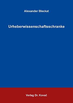 Urheberwissenschaftsschranke