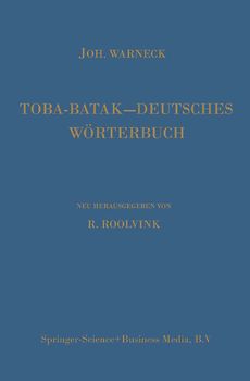 Toba-Batak—Deutsches Wörterbuch