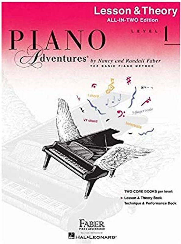 Piano Adventures All-In-Two Level 1 Lesson/Theory