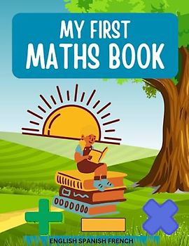 My First Math Book: Maths Workbook for Kids , Different Languages , Large Print