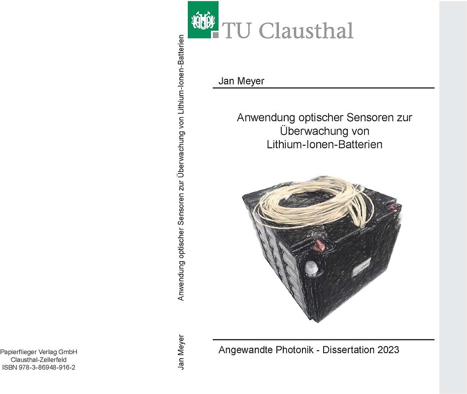 Anwendung optischer Sensoren zur Überwachung von Lithium-Ionen-Batterien