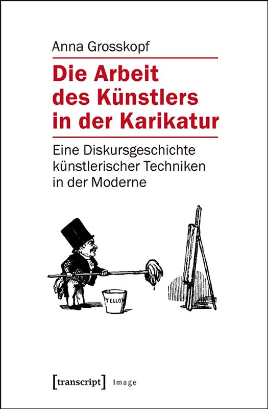 Die Arbeit des Künstlers in der Karikatur