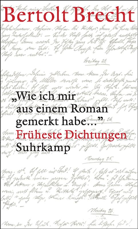 »Wie ich mir aus einem Roman gemerkt habe ...«