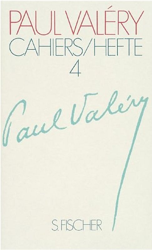 Paul Valéry. Cahiers /Hefte