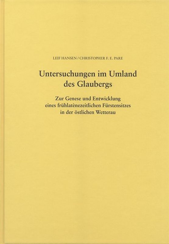 Untersuchungen im Umland des Glaubergs