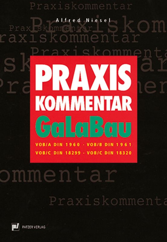 Praxis-Kommentar GaLaBau