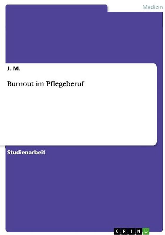 Burnout im Pflegeberuf