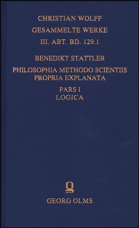 Philosophia methodo scientiis propria explanata