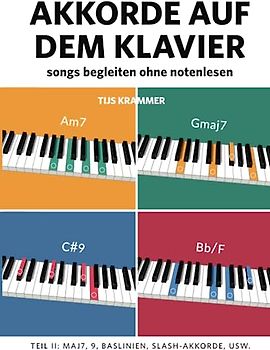 Akkorde auf dem Klavier, deel II: Songs begleiten ohne Notenlesen