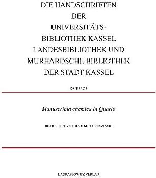 Manuscripta chemica in Quarto