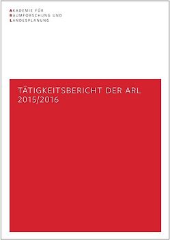 Tätigkeitsbericht der ARL 2015/2016
