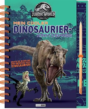 Jurassic World: Mein cooler Dinosaurier-Kratzspaß