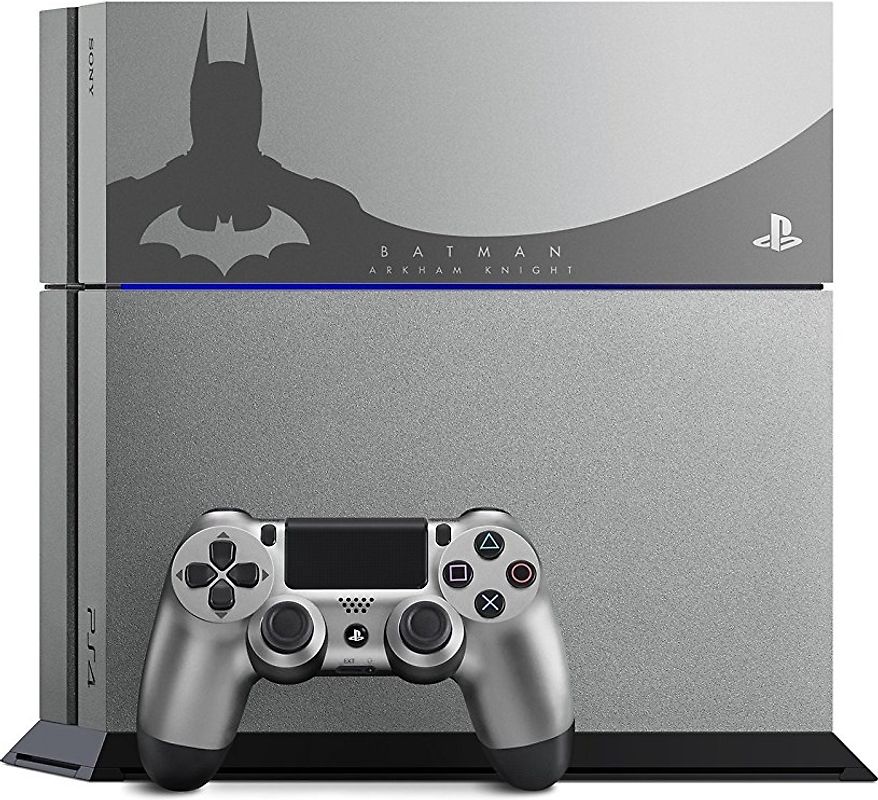 Sony PlayStation 4 500 Go gris metal [Edition limitée Batman Arkham Knight incl. une manette]