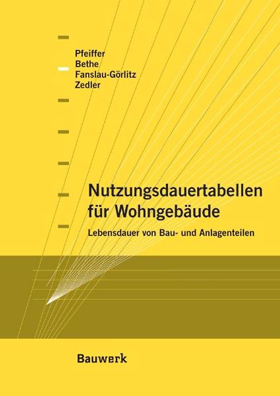 Nutzungsdauertabellen für Wohngebäude