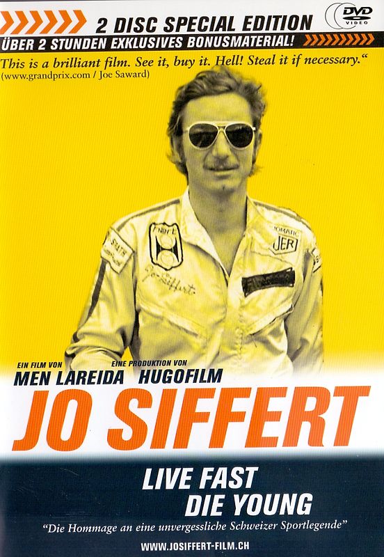 Jo Siffert: Live Fast - Die Young DVD