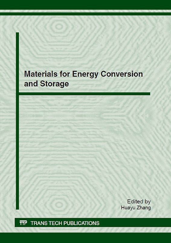 Materials for Energy Conversion and Storage