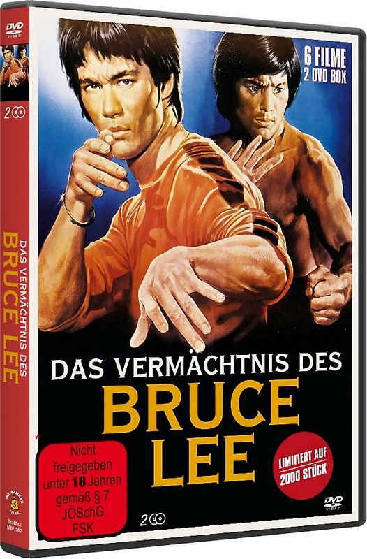 DAS VERMÄCHTNIS DES BRUCE LEE - 6 Filme DVD