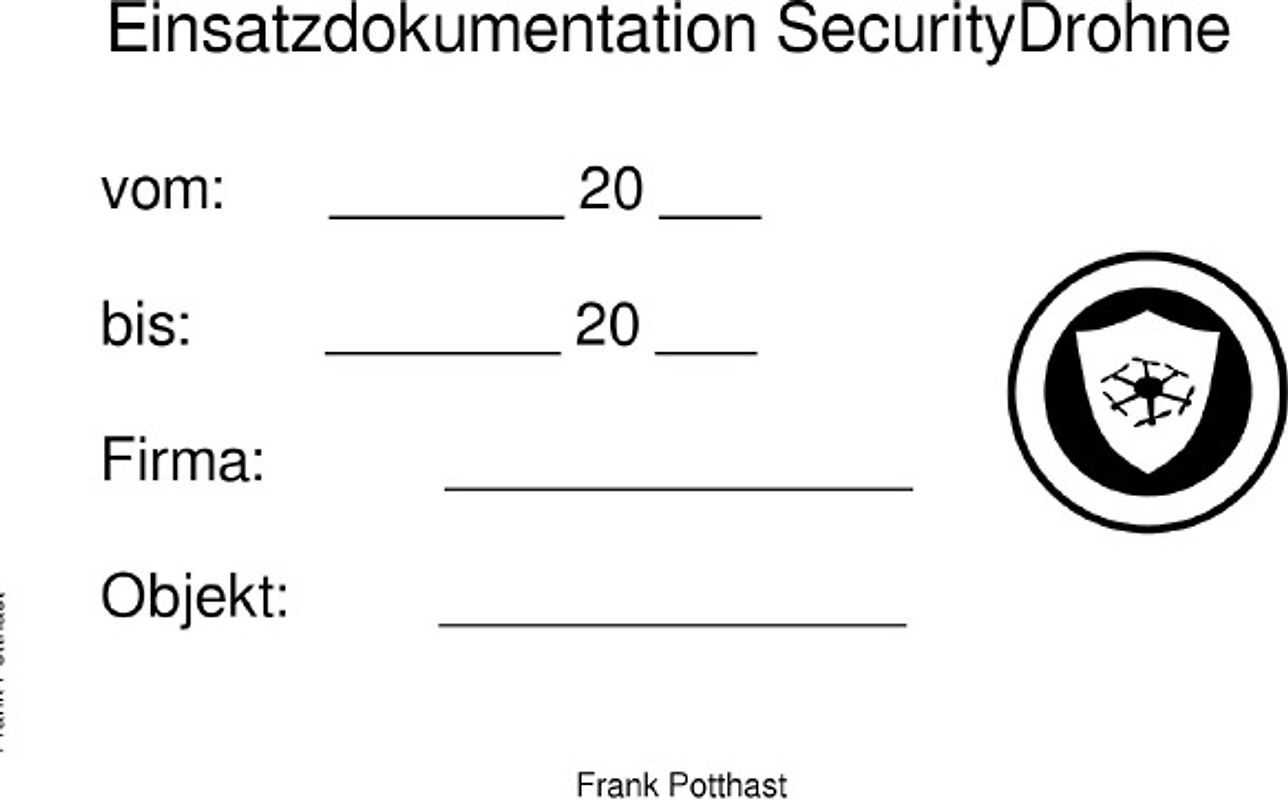 Einsatzdokumentation / Einsatzdokumentation SecurityDrohne