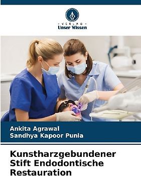Kunstharzgebundener Stift Endodontische Restauration