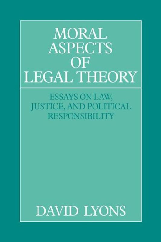 Moral Aspects of Legal Theory