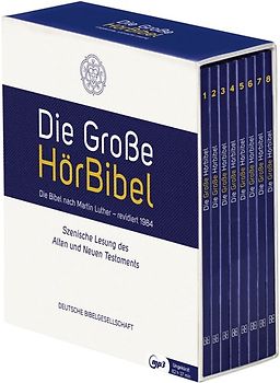Die Große HörBibel. Ungekürzte, szenische Lesung. 8 MP3-CDs